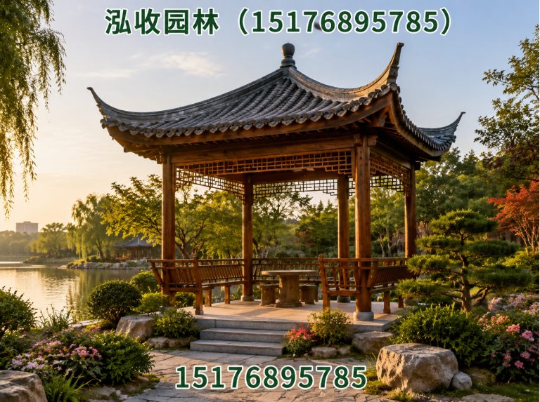 临汾塑木地板展示图